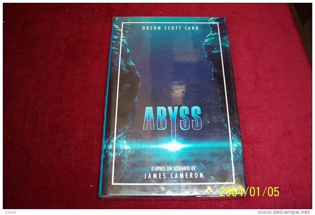 VENTE D´UNE COLLECTION DE LIVRE PÖRTE  AU CINEMA °  ABYSS - Films