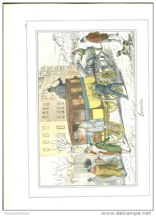 Les Nouvelles Voitures Publiques De Paris 16 Lithographies Polychromes Par Loeillot Offer Par Calberson Superbe - Auto