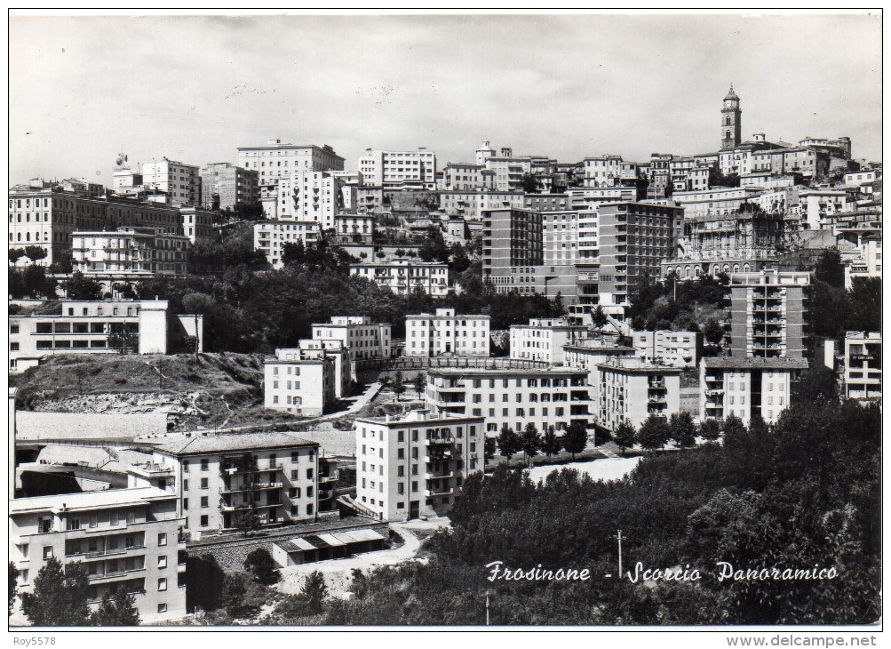 Lazio-frosinone Scorcio Panoramico Veduta Particolare Interno Citta' - Frosinone