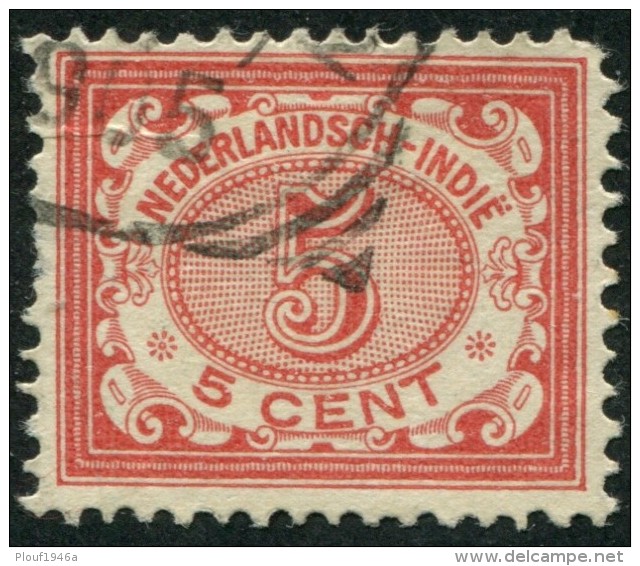 Pays : 232 (Inde Néerlandaise : Colonie Néerlandaise)  Yvert Et Tellier N° :   46 (o) - Netherlands Indies