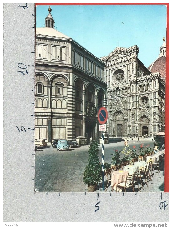 CARTOLINA VG ITALIA - FIRENZE - Duomo E Battistero - Particolare - 10 X 15 - ANN. 1961 - Firenze