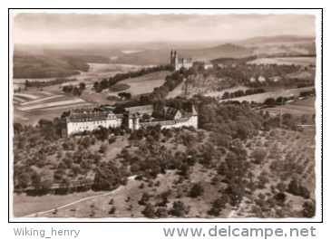 Ellwangen An Der Jagst - S/w Schloß Mit Schönenberg - Ellwangen