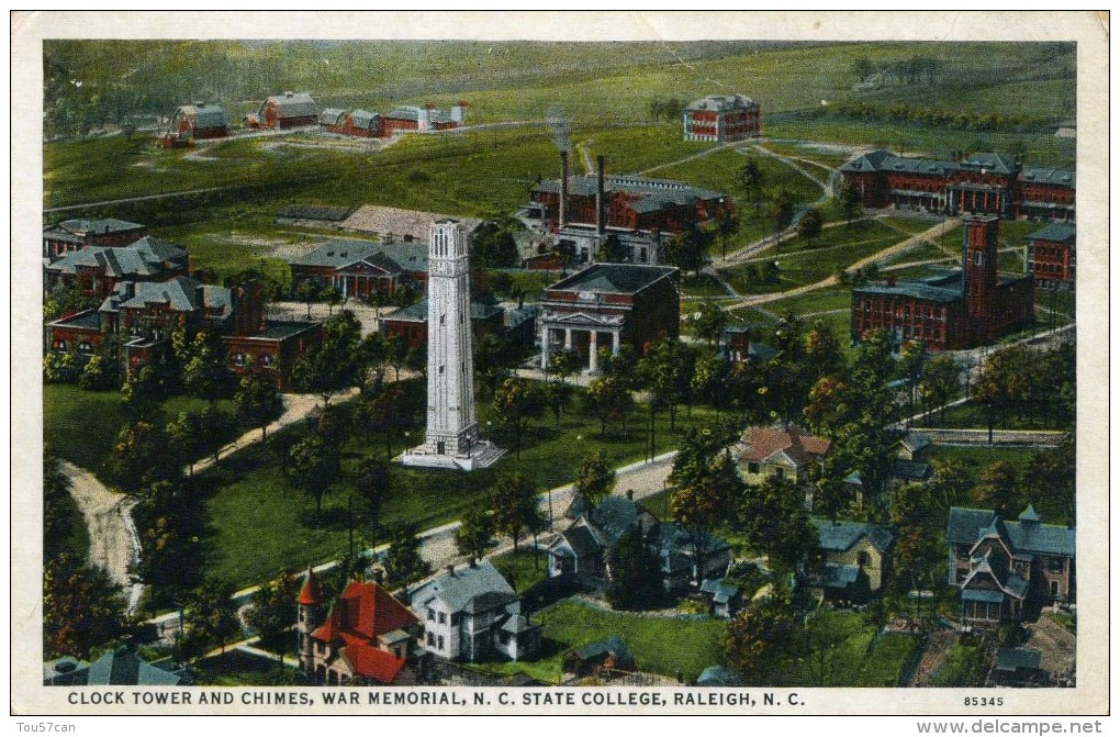 RALEIGH - NORTH CAROLINA - USA - POSTCARD. - Raleigh