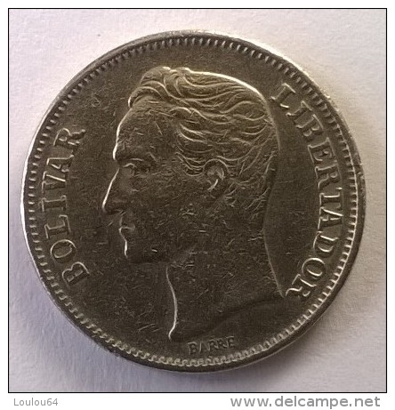 Monnaie - Venezuela - 1 Bolivar 1967 - TTB - - Venezuela