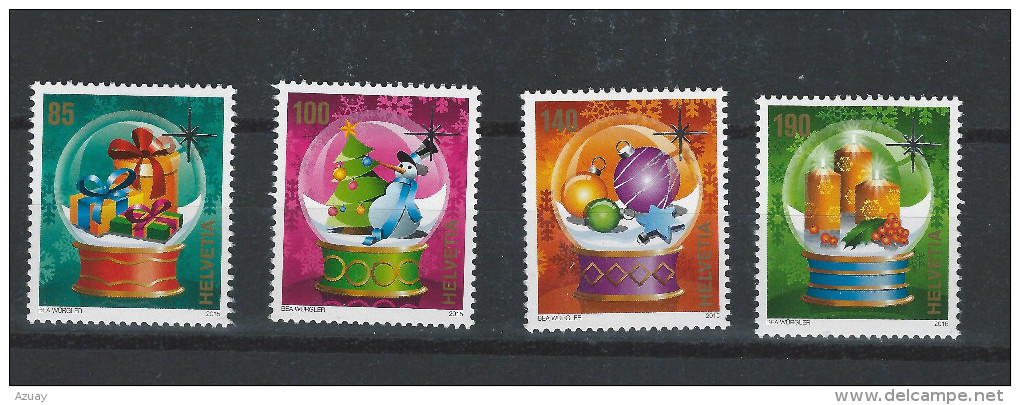 CH - 2015 - WEIHNACHTEN - NAVIDAD - CHRISTMAS - SET  - ** - MNH - POSTFRISCH - Nuevos