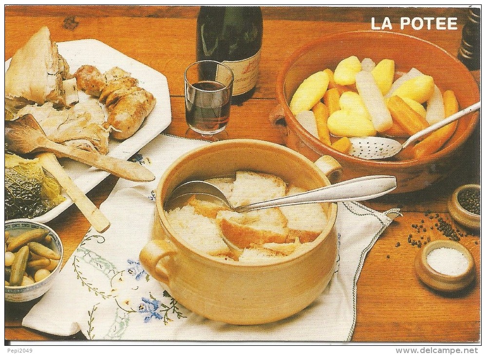 Z314 - POSTAL - LES RECETTES DE NOS GRANDS-MERES - LA POTEE - Recetas De Cocina