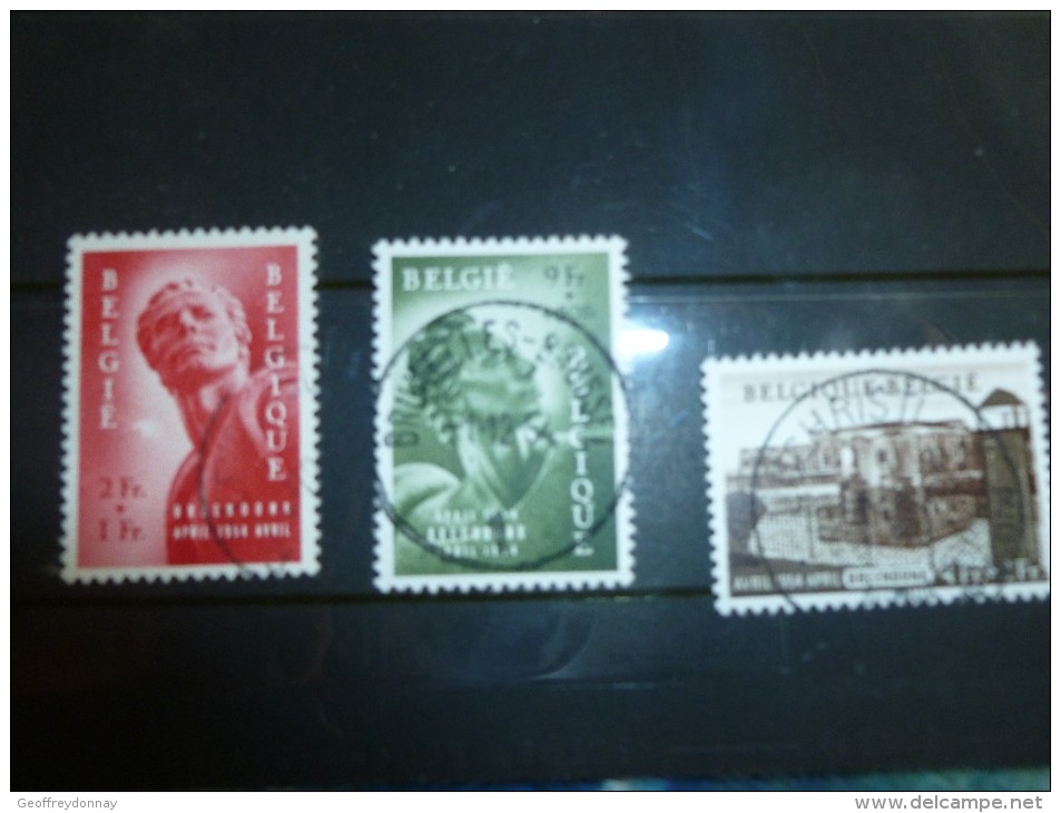 Timbre Belgique En Oblitéré 943/45 - Used Stamps