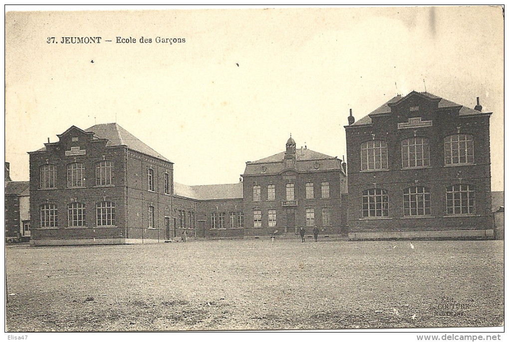 59  JEUMONT    ECOLE  DES  GARCONS - Jeumont