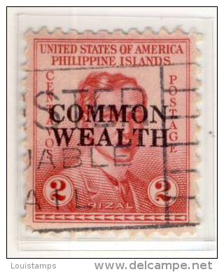 Philippines - Mi.Nr. PH - 388 - 1936, Overprint - Refb3 - Philippinen