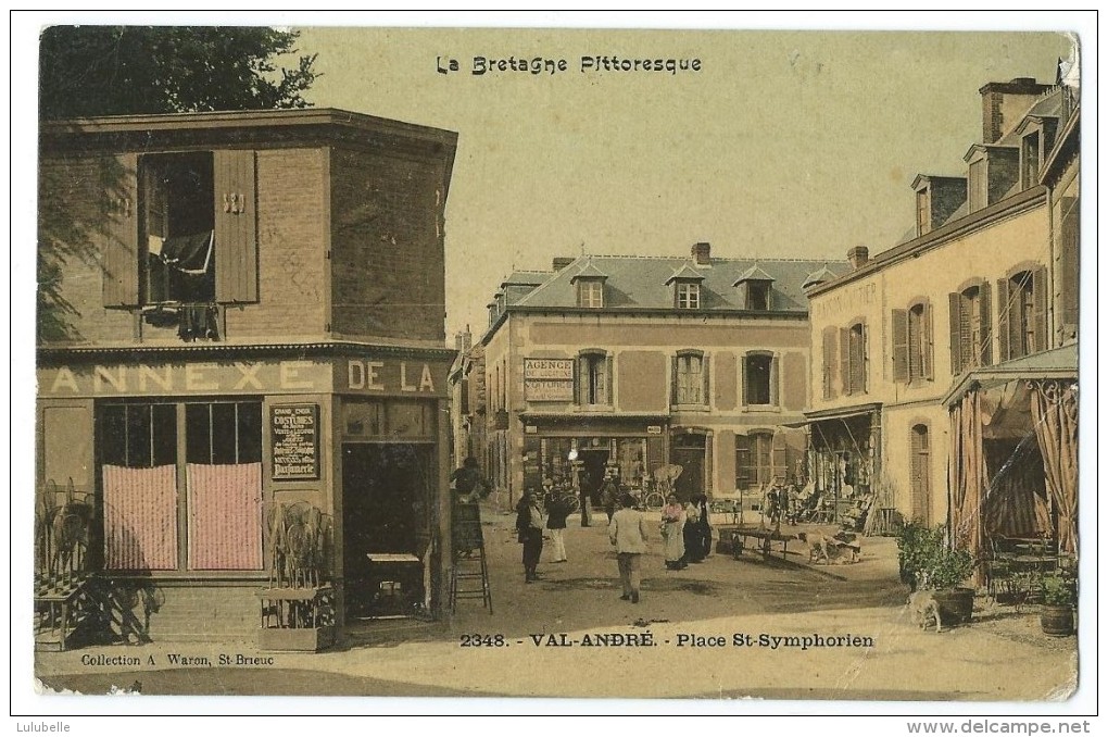 22 - VAL-ANDRE  - (2348) - Place Saint-Symphorien - CPA - Autres & Non Classés