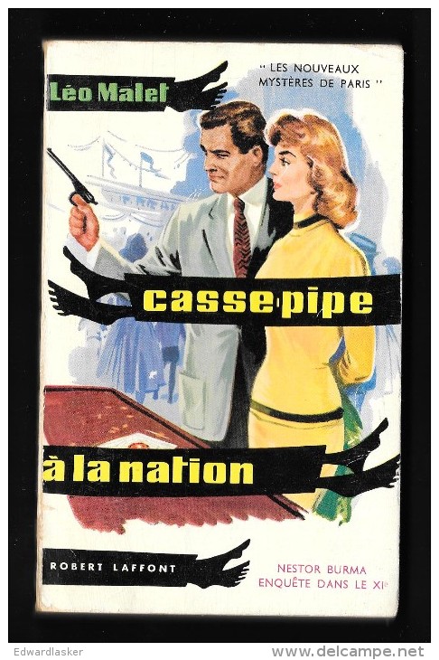 LES NOUVEAUX MYSTERES DE PARIS 12 : Casse-pipe à La Nation - 1957 - Bon état - Leo Malet