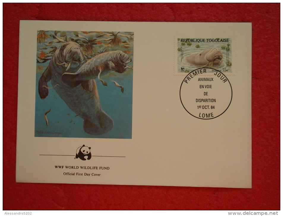 Togo Republique Togolaise Lome FDC Serie World Animals Widelife Fund 1984 Nice Stamp - Togo
