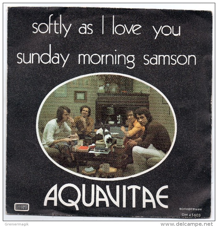 Aquavitae - Softly As I Love You - ( 45 T Rock ) - Rock