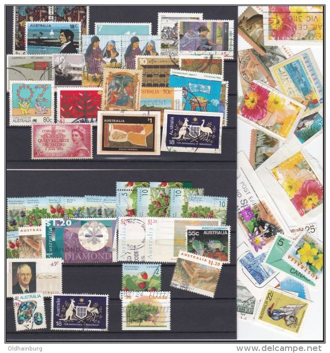 1357l: Kleines Lot Australien (2 Scans) - Collections