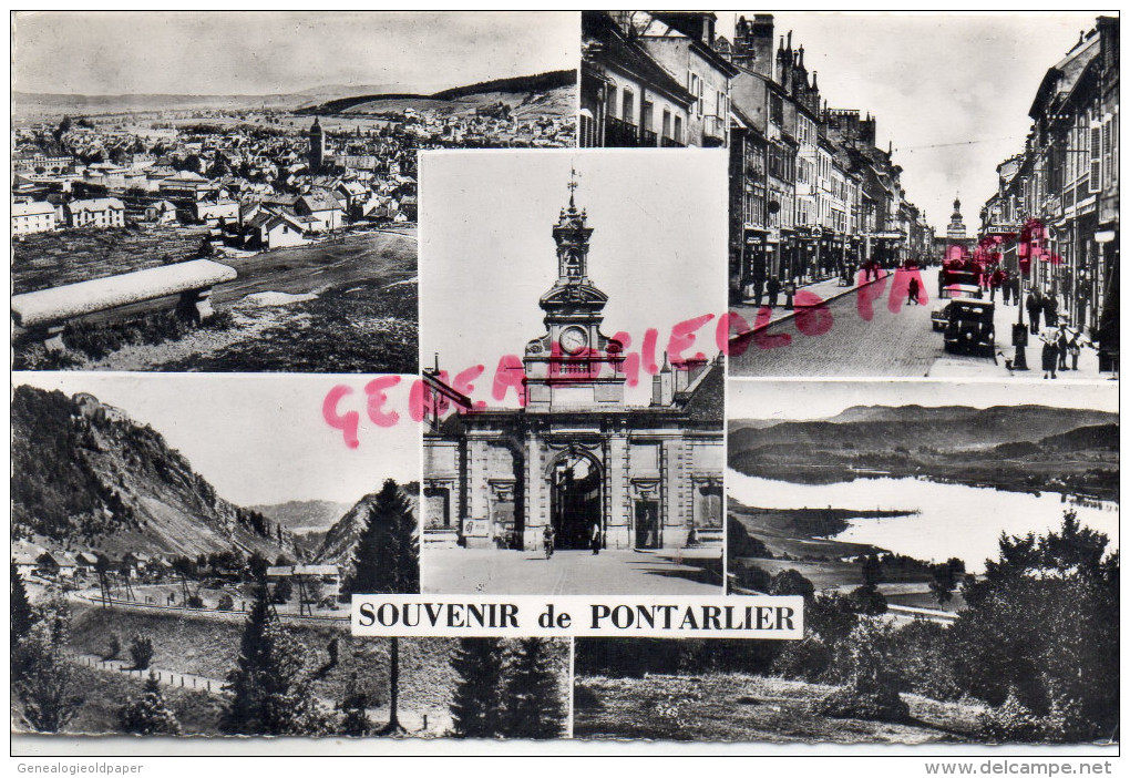 25 - PONTARLIER - SOUVENIR - Pontarlier