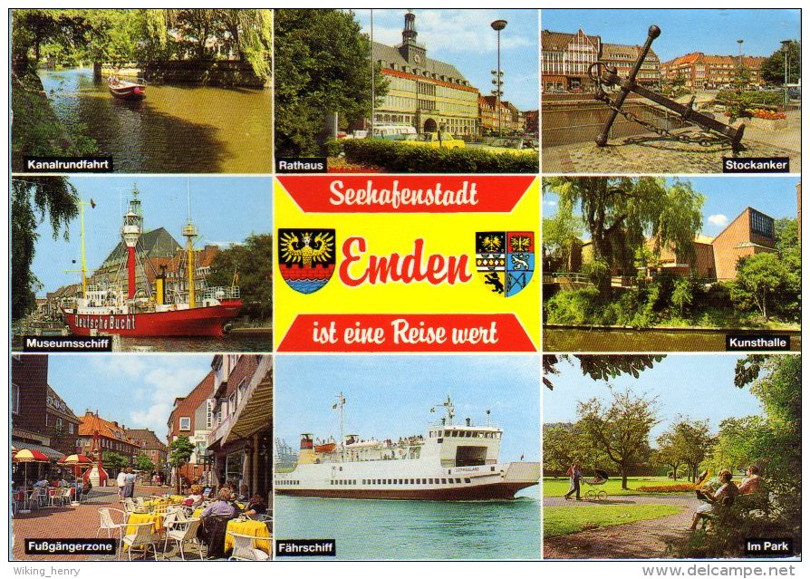 Emden - Mehrbildkarte 1 - Emden