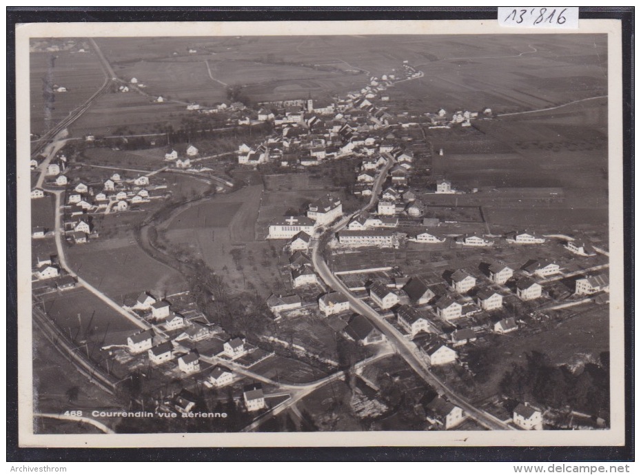 Courrendlin - Vue Aérienne ; Ca 1932 (13´816) - Courrendlin