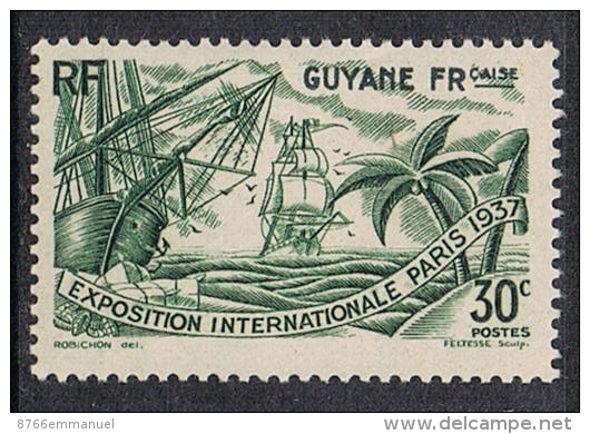 GUYANE N°144 N* - Neufs