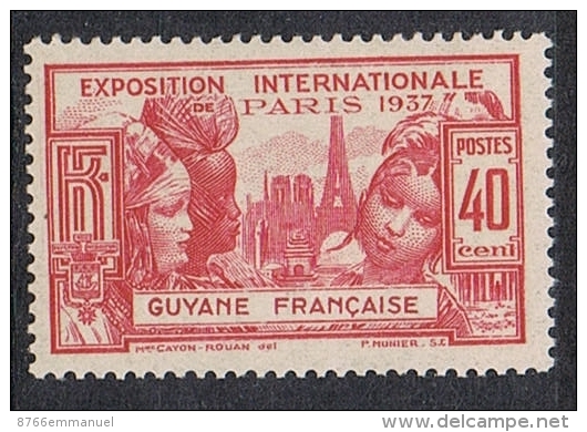 GUYANE N°145 N* - Neufs