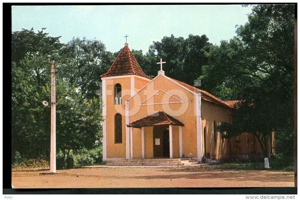 POSTCARD GUINE IGREJA DE NOVA LAMEGO BISSAU AFRIQUE AFRICA CARTE POSTALE - Guinea-Bissau