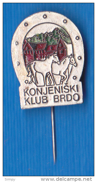 Equitation Horse Club KK Brdo Konjeniski Klub Slovenia Pin - Sonstige & Ohne Zuordnung