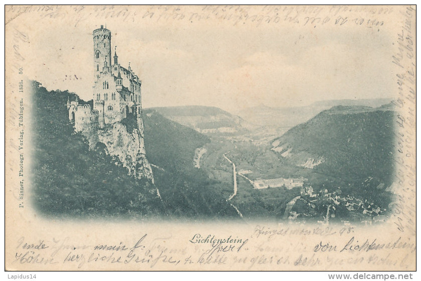 YY 225 / C P A  -ALLEMAGNE -   LICHTENSTEIN - Lichtenfels