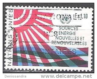 Nations Unies (Genève) 1981 Yvert 100 O Cote (2015) 2.30 Euro Sources Et Energies Renouvelables - Usados