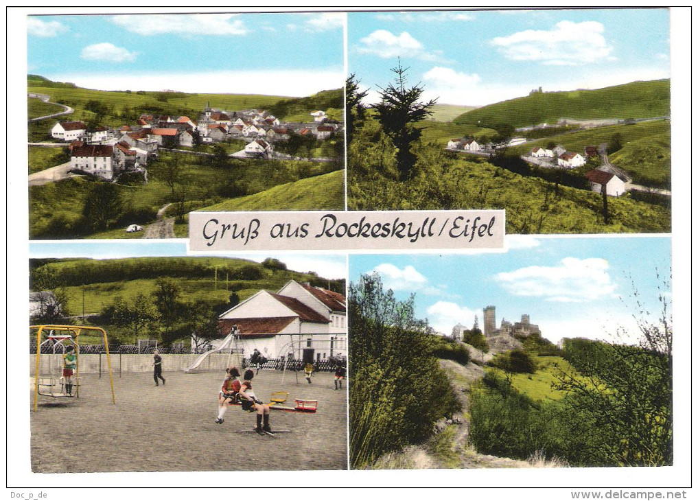 Deutschland - 5531 Rockeskyll / Eifel - Gasthof  " Zur Post " - Gerolstein