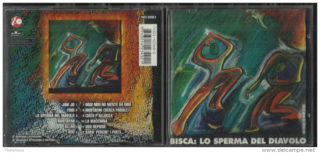 # CD: Bisca - Lo Sperma Del Diavolo - Etichetta IO &#8206;– IO 003 - Andere - Italiaans