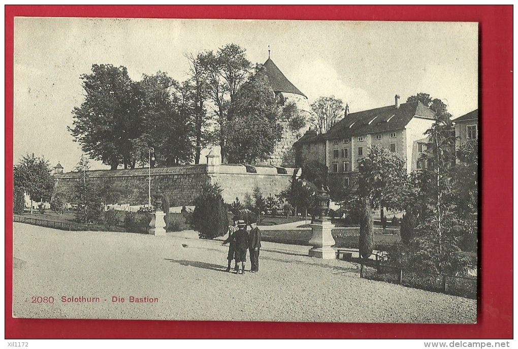 PAG-08 Soleure Solothurn  Die Bastion  ANIME. Cachet 1911 - Soleure