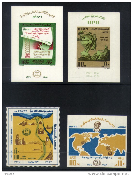 A37 - Egypt - Lot Unused Stamps - Sonstige & Ohne Zuordnung