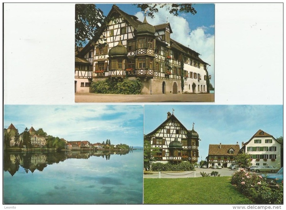 GOTTLIEBEN TG Hotel Restaurant Drachenburg 10 X Karten Nicht Gelaufen - Gottlieben