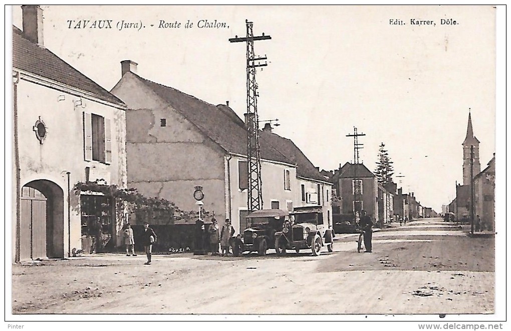 TAVAUX - Route De Chalon - Tavaux