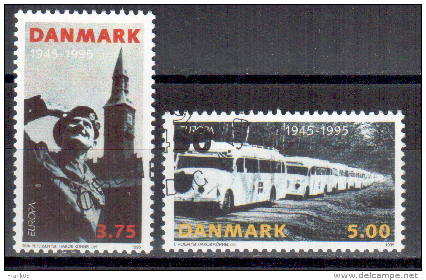 Dänemark / Denmark / Danemark 1995 Satz/set EUROPA Gestempelt/used - 1995