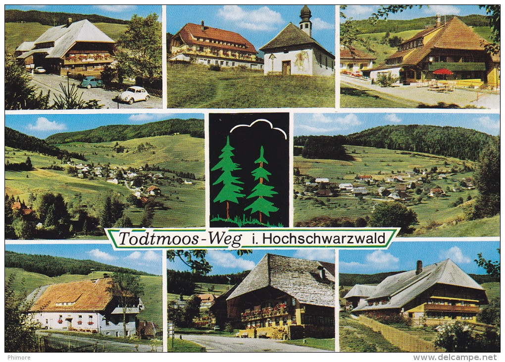 Ph-CPSM Allemagne Todtmoos-Weg (Bade Wurtemberg) I. Hochschwarzwald - Todtmoos