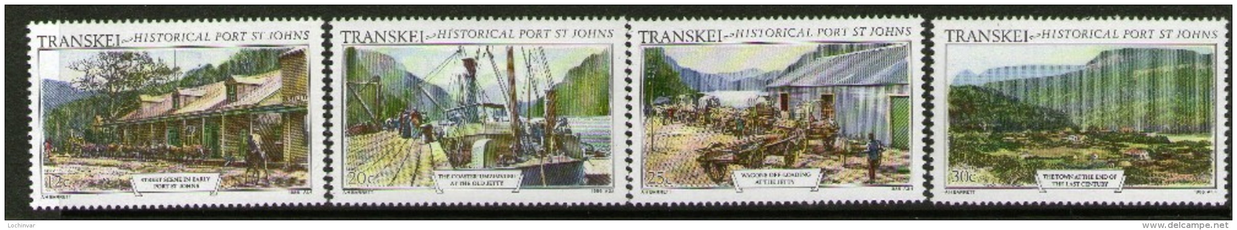 TRANSKEI, 1986 PORT St JOHNS 4 MNH - Transkei