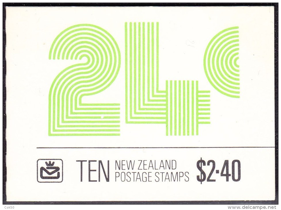 NEW ZEALAND 1982 Map - Karte Booklet/Markenheftchen MNH, Mi # 840 - Markenheftchen