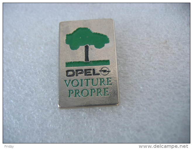 Pin´s Automobiles OPEL, Voitures Propres - Opel