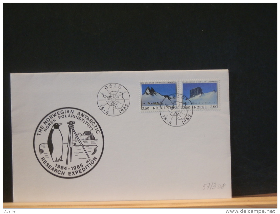 57/308    LETTRE  NORGE - Antarctic Expeditions