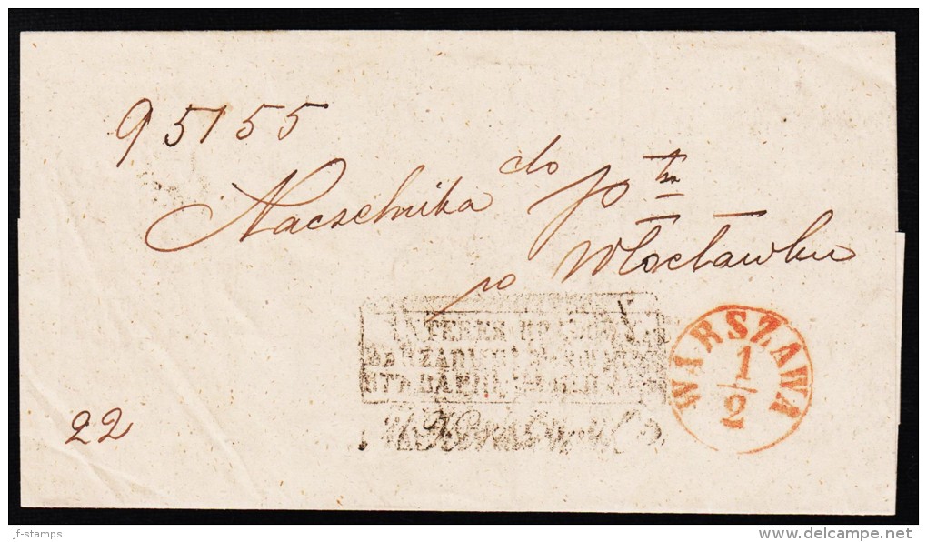 WARSZAWA 1 2  (Michel: ) - JF182247 - ...-1860 Prephilately