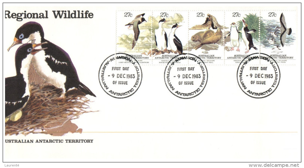 (111) Australia FDC cover - AAT 1984 - set 4 of  covers