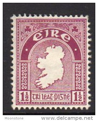 Ireland 1940 1½d Definitive, E Wmk., Hinged Mint - Oblitérés