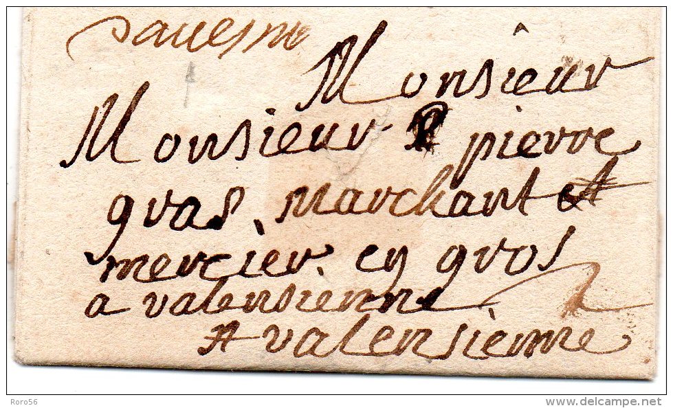 D'avesne Manuscrit 1696 Indice 21 - ....-1700: Precursors