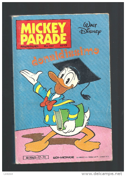 Mickey Parade (2ème Série) : N° 17, Donaldissimo - Mickey Parade