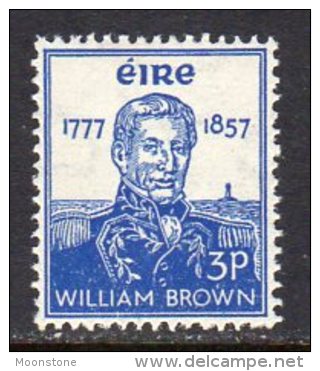 Ireland 1957 Admiral Brown 3d Value, MNH - Oblitérés