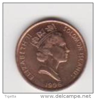 SOLOMON ISLANDS  1 CENTS   ANNO 1996 UNC - Isole Salomon