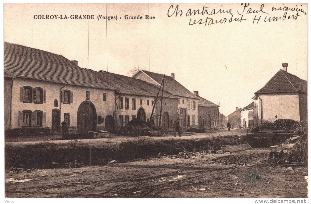 Carte Postale Ancienne De COLROY LA GRANDE - Colroy La Grande