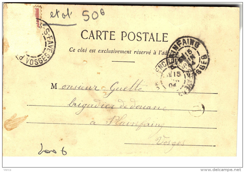 Carte Postale Ancienne De COLROY LA GRANDE - Colroy La Grande