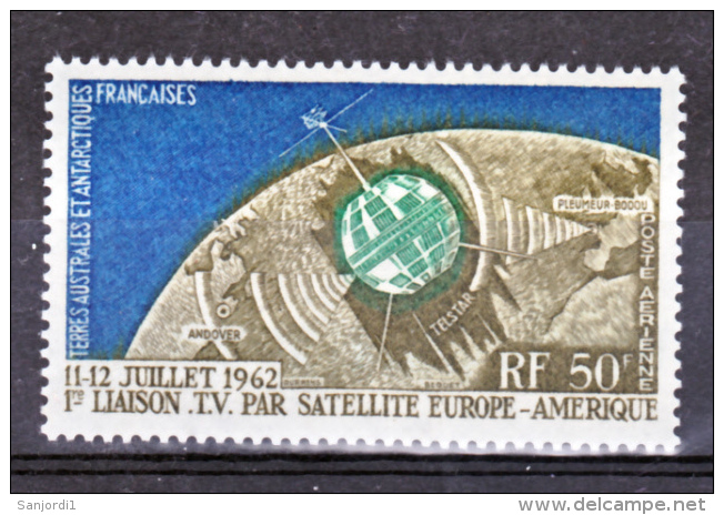 TAAF PA   6 Télécomm Spatiales Neuf ** MNH Sin Charmela Cote  40 - Luchtpost