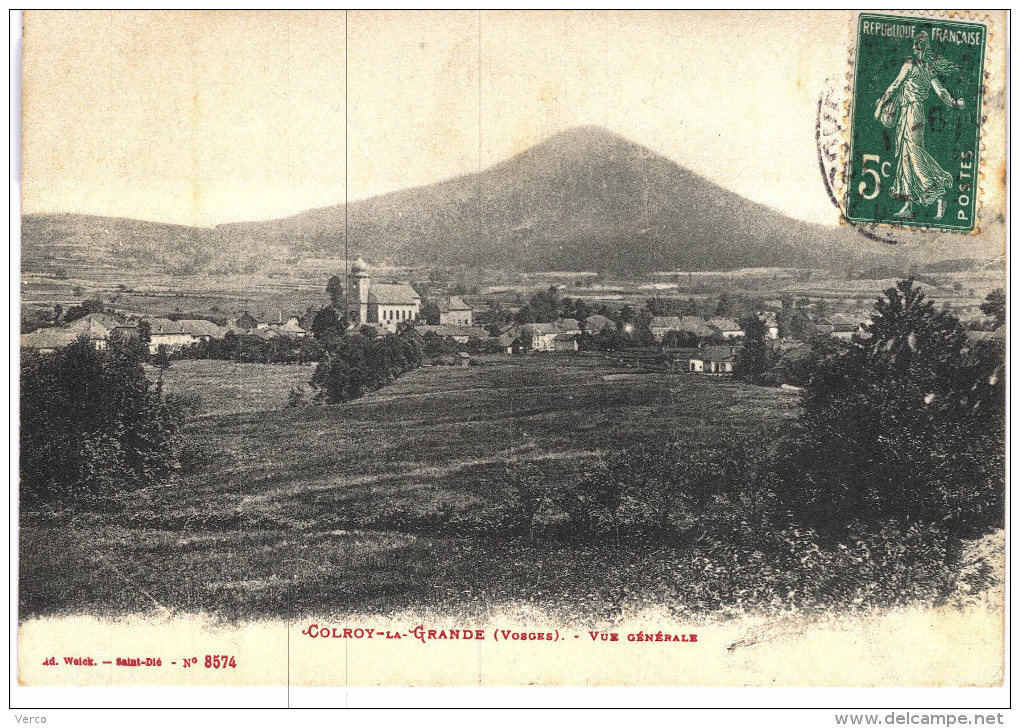 Carte Postale Ancienne De COLROY LA GRANDE - Colroy La Grande